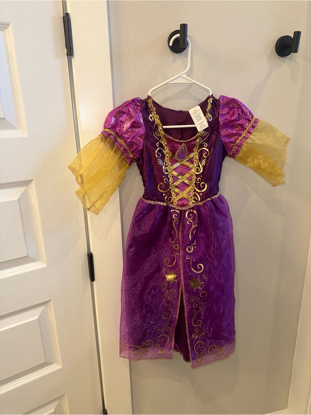 VGUC Disney Rapunzel Tangled Princess Dress Costume for Kids Size 4-6x Halloween